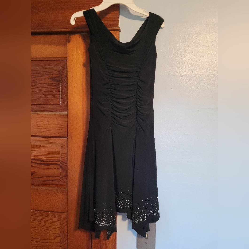 Black Sparkly Party Dress